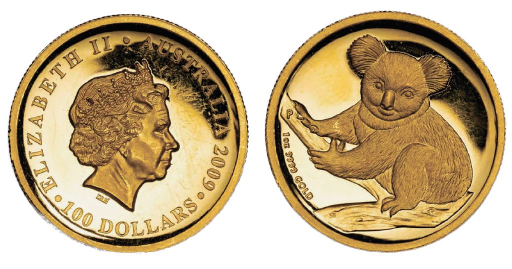 コアラ金貨の買取と質預りなら青梅市で高額査定の「にじや質店」にお